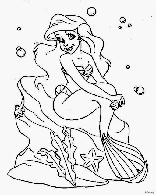 Disney coloring pages coloring.filminspector.com Ariel the little mermaid