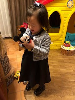 牛乳屋さん家の日記 お出かけの服 ミッキーマウス