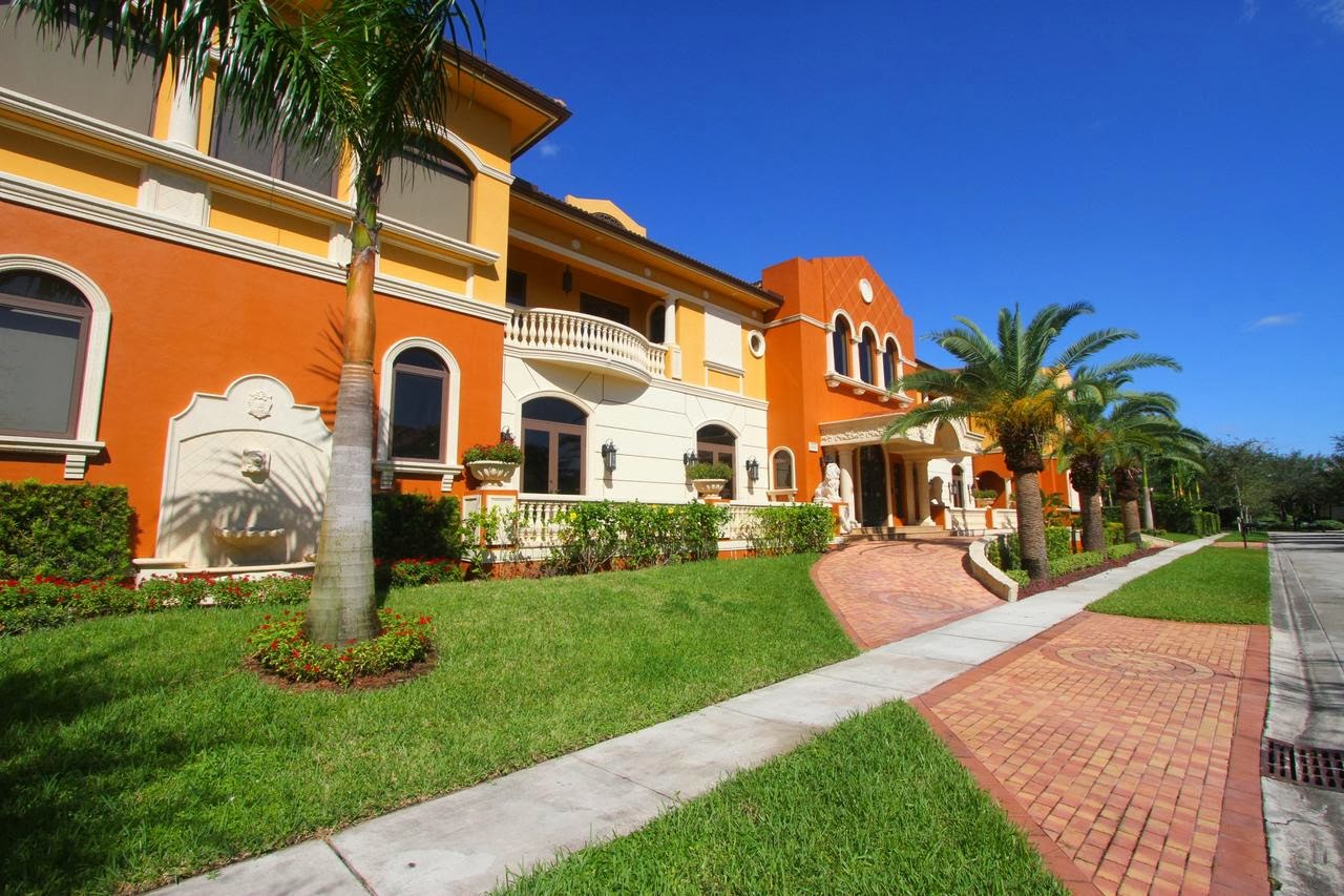 An exquisitely appointed palace hidden within the secure enclave of