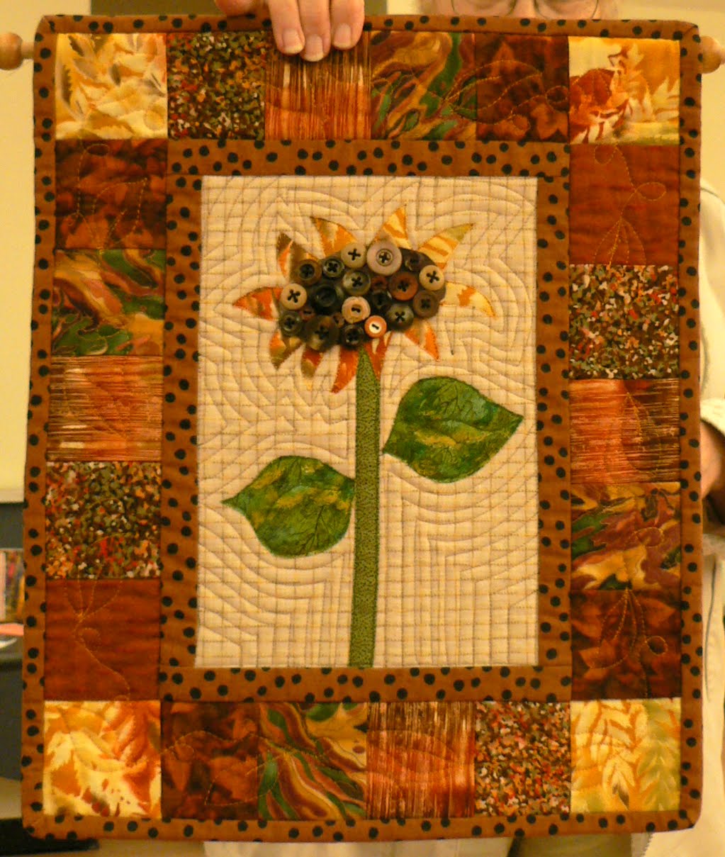 APPLIQUE ON THE GO Clamshell Quilt Guild Night with Pat Ferguson