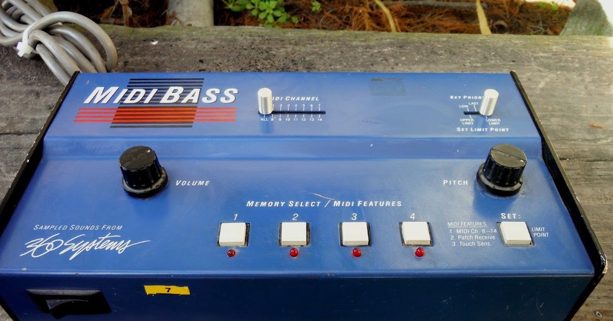 MATRIXSYNTHB MIDI BASS 360 SYSTEMS SOUND MODULE