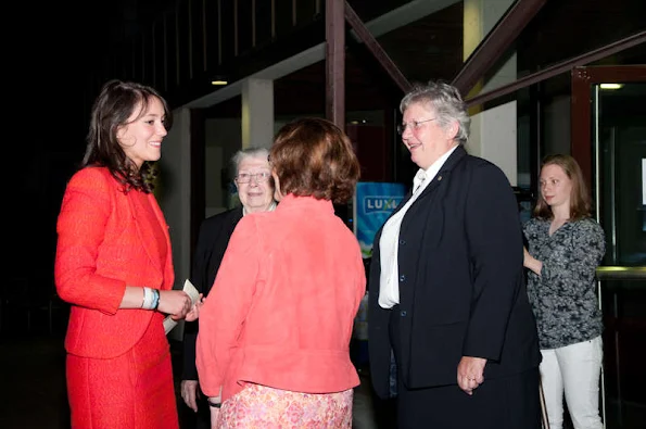 Princess Alexandra of Luxembourg attended the 60th anniversary of the “Week Follereau / Campaign for Leper” 