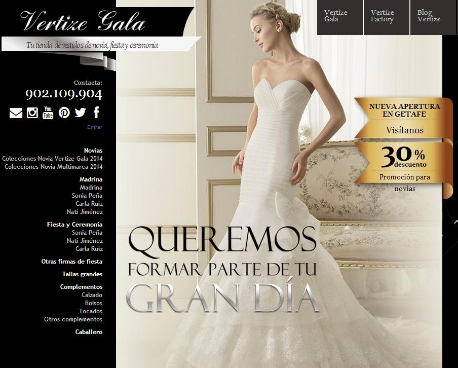 Vertize Gala ganadora X Edicion Premios PYME Expansion IFEMA vestidos de novia baratos