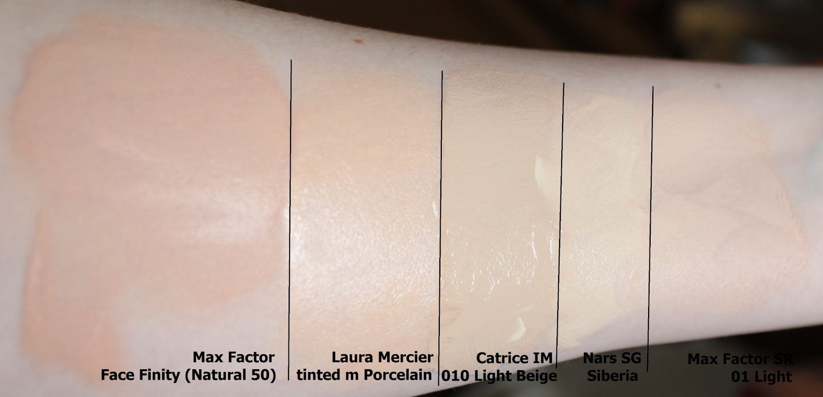 A Beautiful Neverwinter Night Ein Kleiner Foundationvergleich Was Sich So In Meiner Schublade Findet