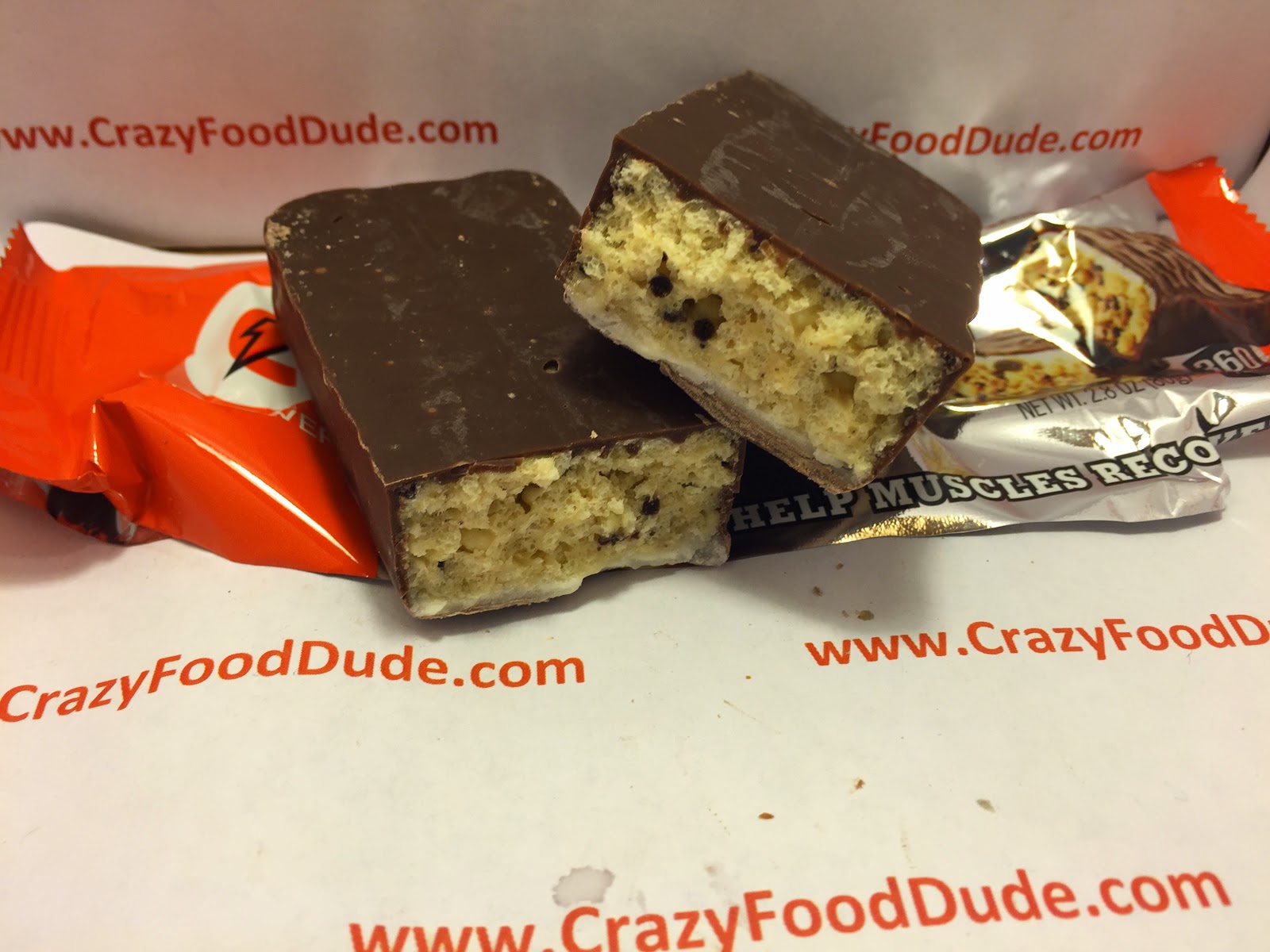 Crazy Food Dude Review Gatorade GSeries Recover Cookies and Creme