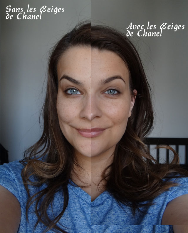 Fluide belle mine et poudre Les Beiges de Chanel, mon love continue