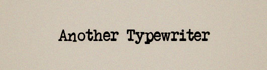 Awesome typewriter fonts for web and Graphic designers