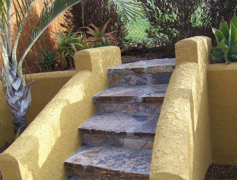 The 2 Minute Gardener Photo Flagstone on Stairs