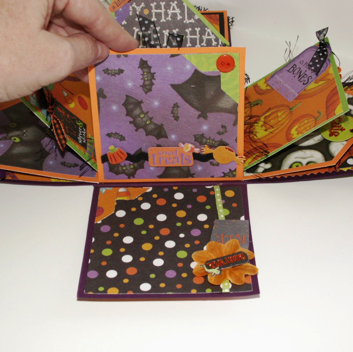 Dizzy Blond Designs Halloween Explosion Box