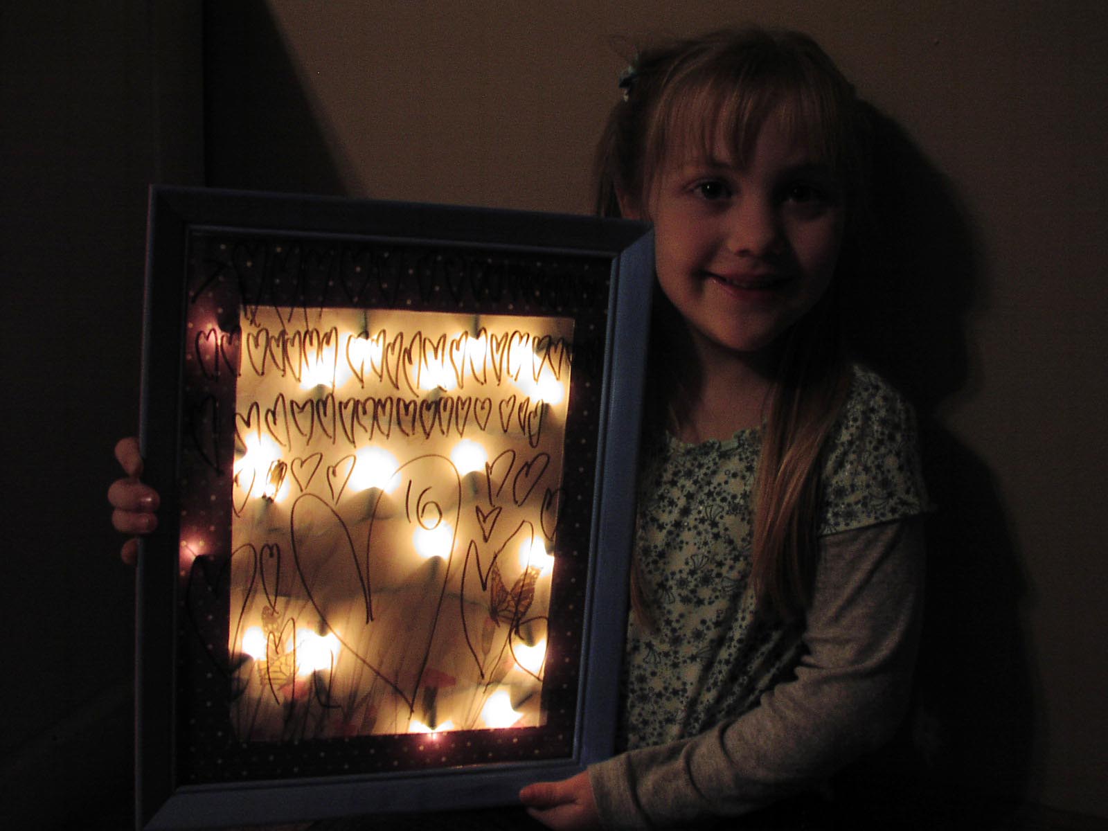 Picture Frame Light and Dry Erase Board { Tutorial } Shealynn's