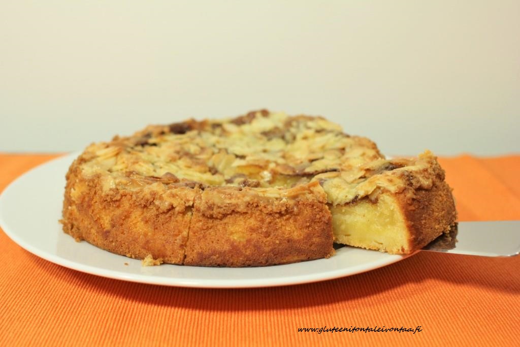 Gluteenitonta leivontaa: Tosca-omenakakku