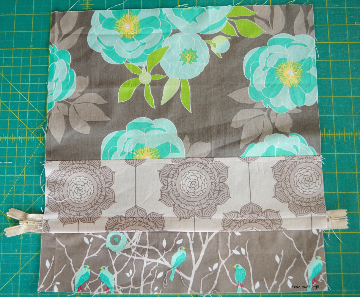 from blank pages... Tutorial Decorative Pillow Case with Hidden Zipper