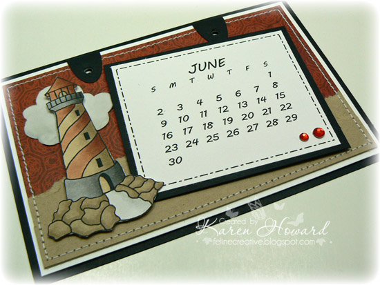 Handmade Calendar Designs : Feline creative calendar june Handmade Calendar Designs : Feline creative calendar june