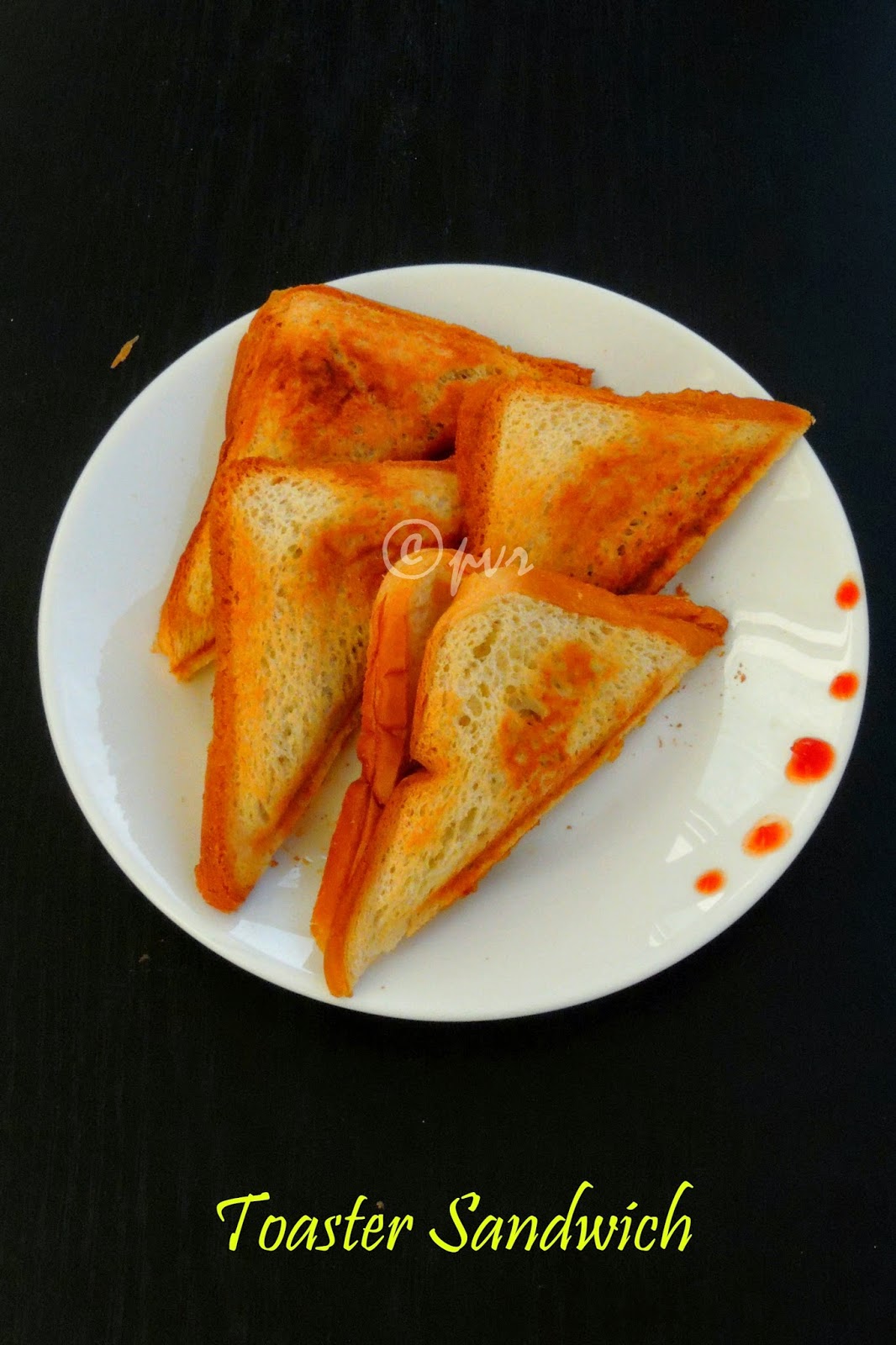 Priya's Versatile Recipes Toaster Sandwich