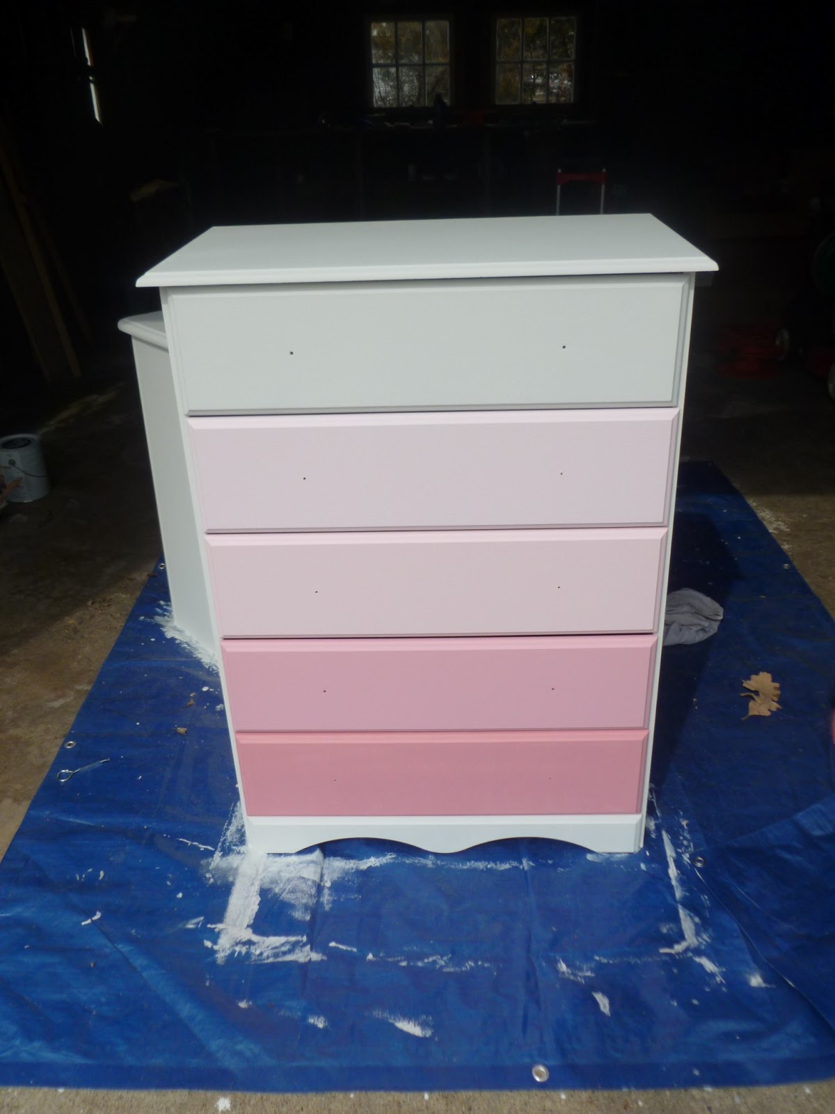 Planning for Little Baby Legg Dresser Painting Tutorial
