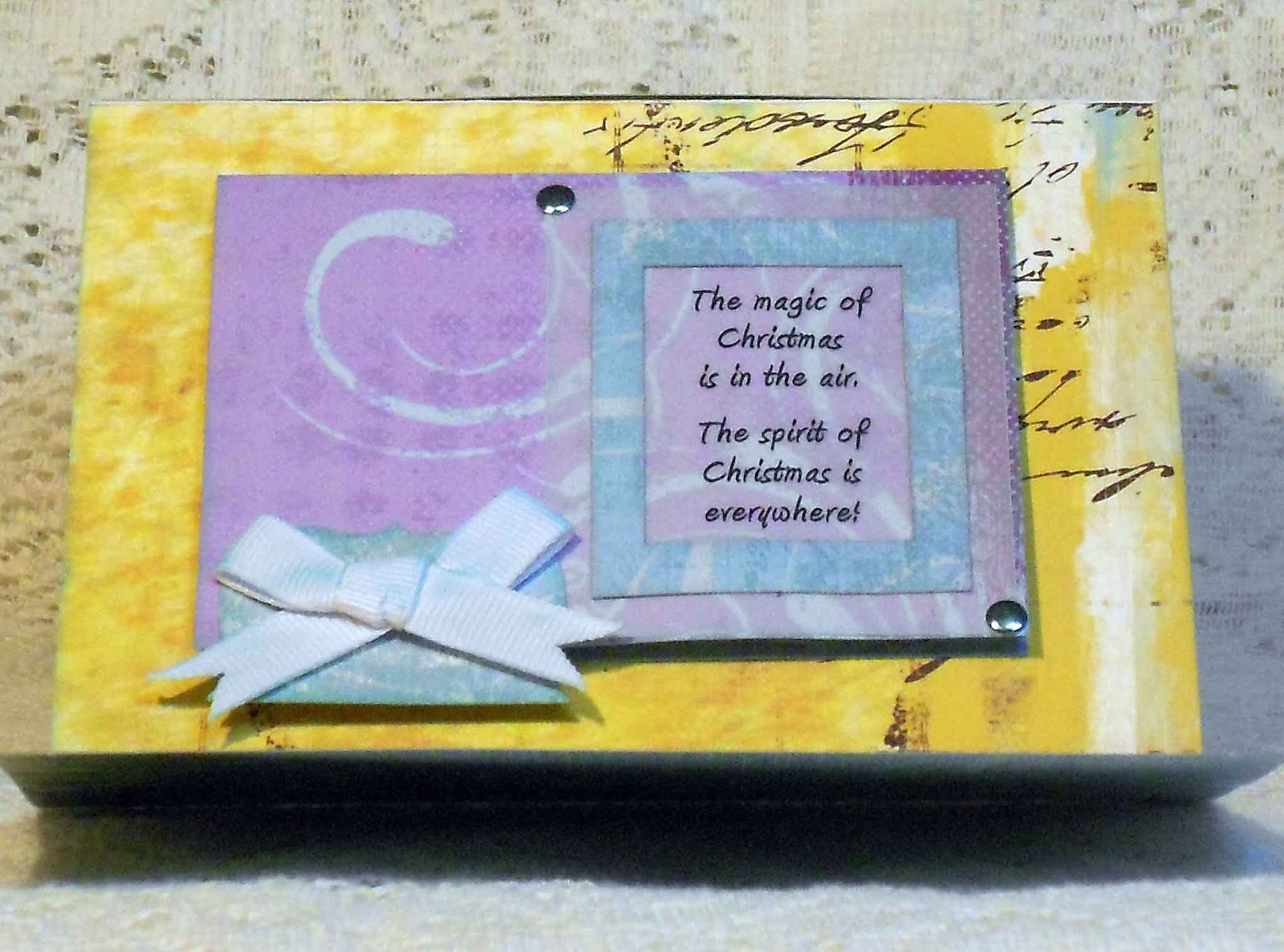 PaperRibbonsBling: Quick Quotes Christmas Cards