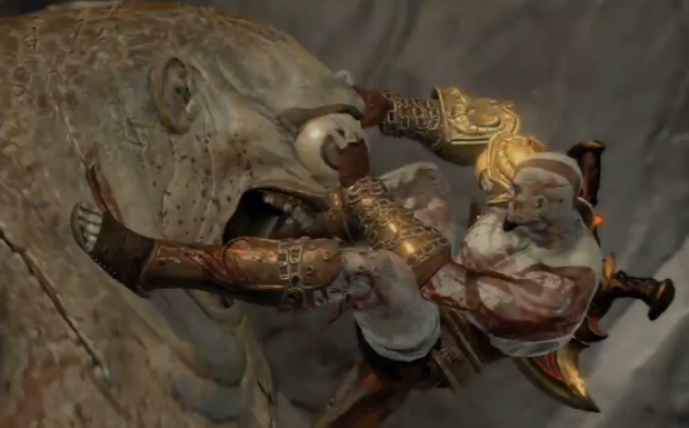 Kratos& Mitologia GOW 3 parte 3 Ciclope Mueble Aparador Gris Ceniza ~ Kratos& Mitologia GOW 3 parte 3 Ciclope