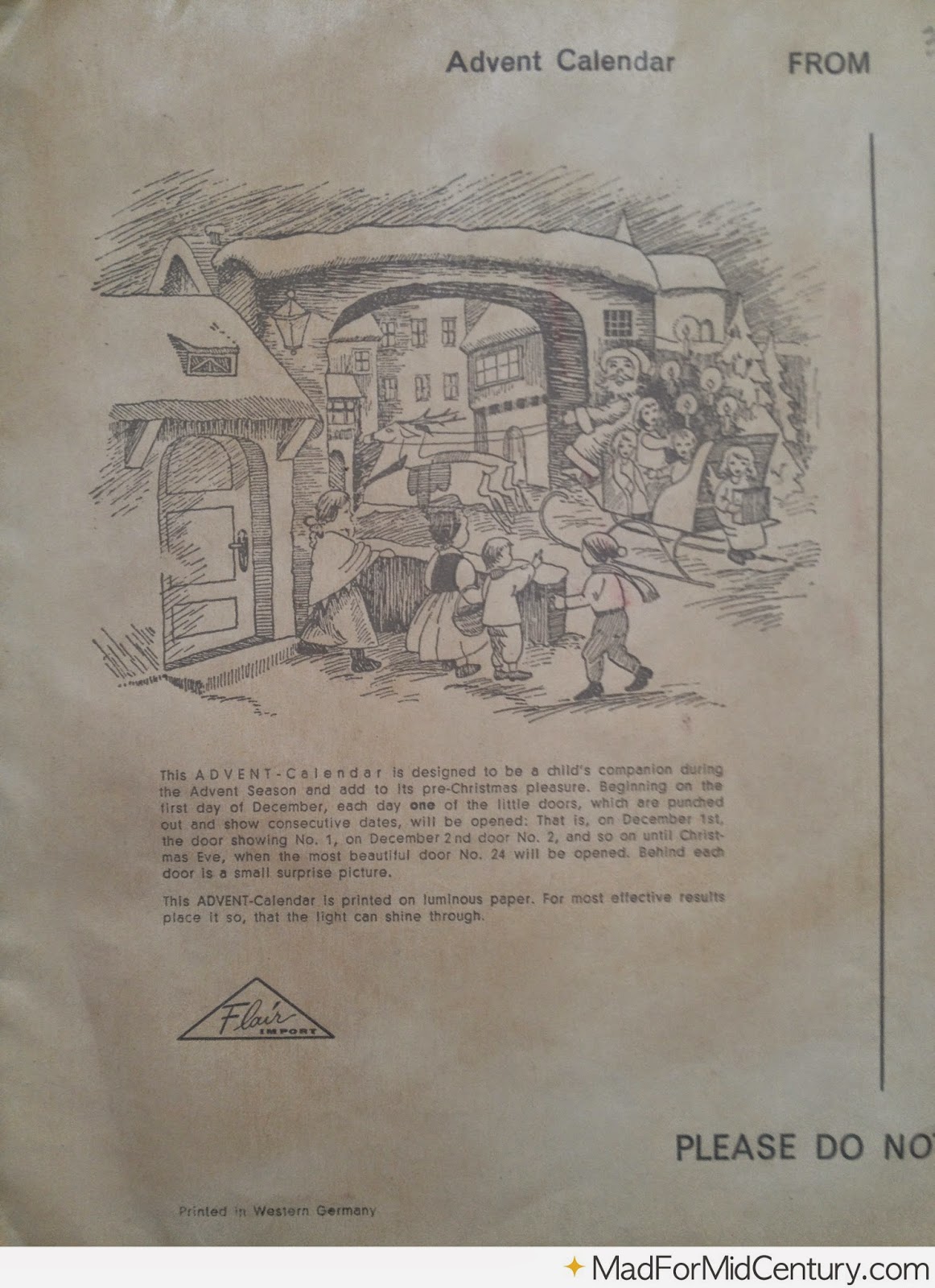 Mad for MidCentury MidCentury Christmas Advent Calendar