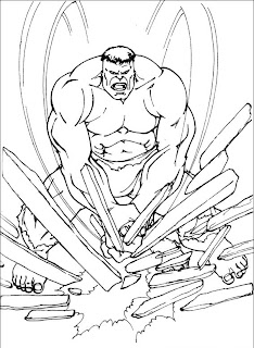 Desenhos do Hulk para pintar Desenhos do Hulk para imprimir e colorir