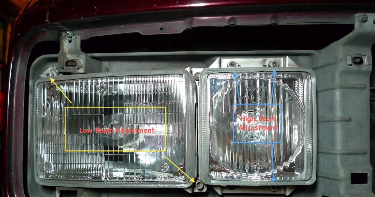 T3 Vanagon Spot Vanagon Headlight Adjustment