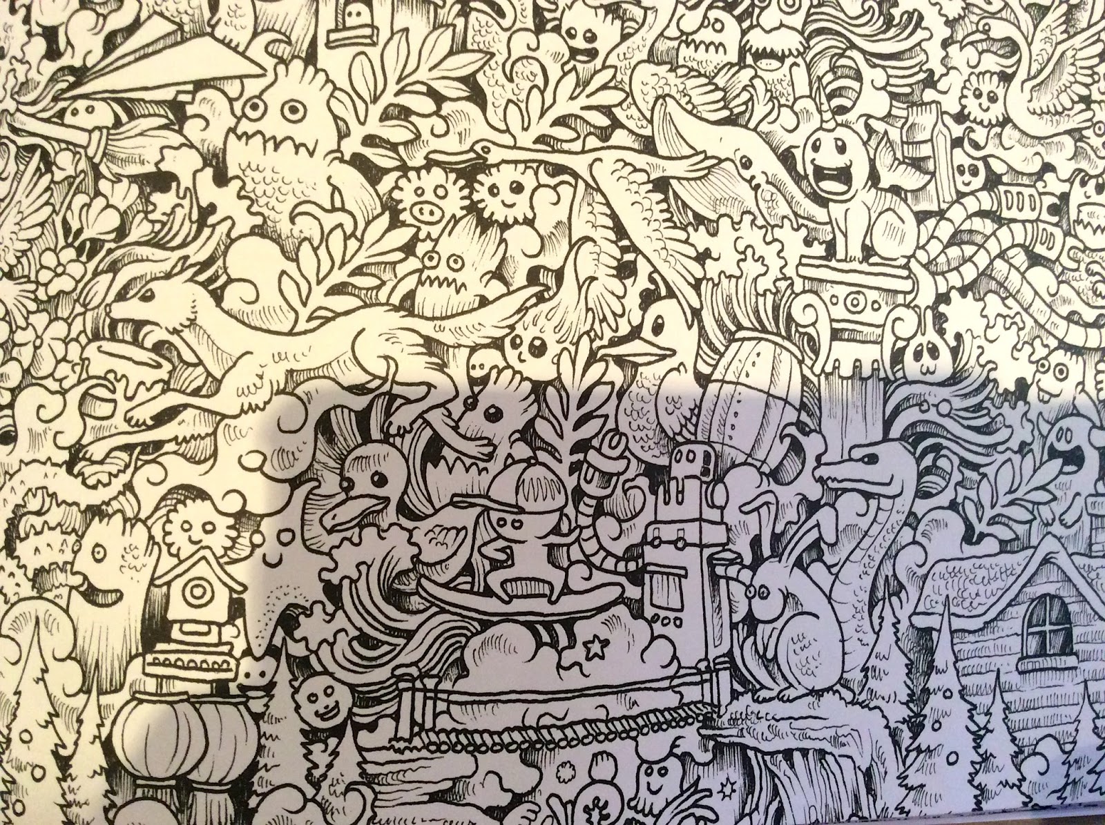 Animorphia Adult Colouring Book By Kerby Rosanes