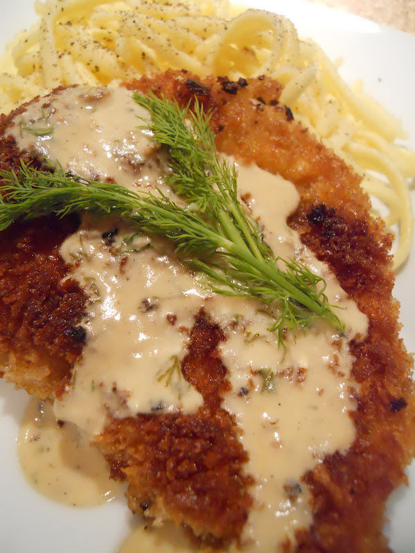 See Aimee Cook Pork Schnitzel with Sauce