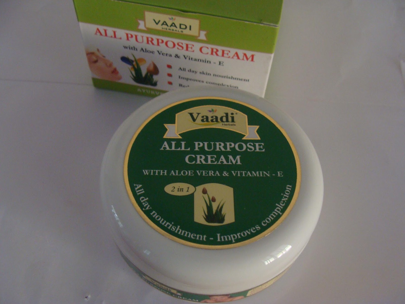 Vaadi Herbals All Purpose Cream Review Kumkum's Beauty and MakeUp World