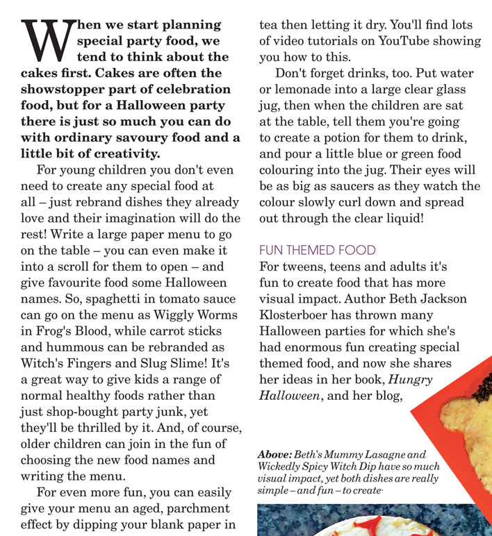 some of the recipes pictured in the article are published in my book while others were created for my hungry halloween blog i recently decided to merge my - Article About Halloween some of the recipes pictured in the article are published in my book while others were created for my hungry halloween blog i recently decided to merge my - Article About Halloween