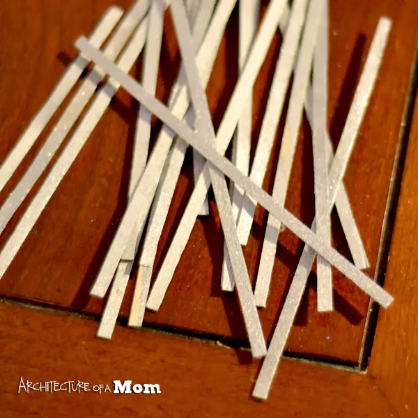 Architecture of a Mom Straw and Stir Stick Christmas Wreath