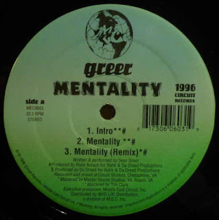 Greer – Mentality EP (Vinyl) (1996) (192 kbps)