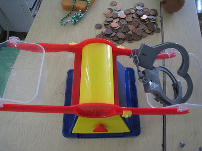 weighing with pennies