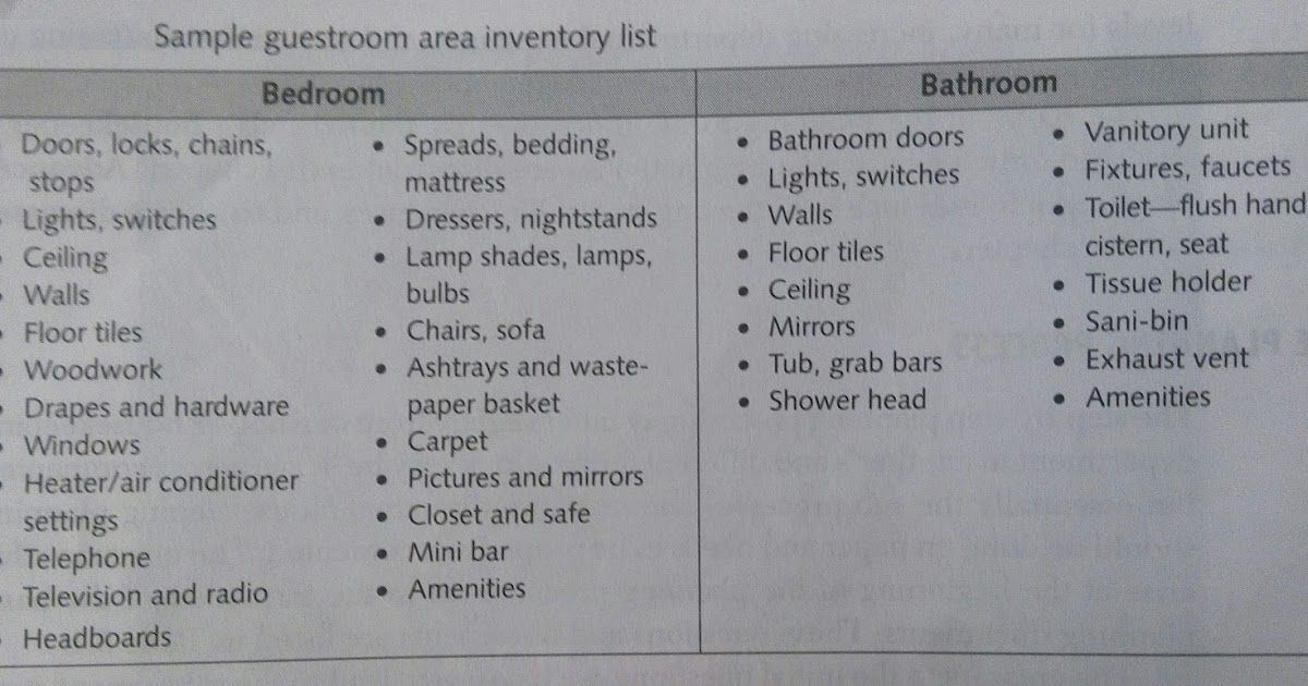 House Keeping notes PLANNING & ORGANISING THE HOUSEKEEPING DEPARTMENT
