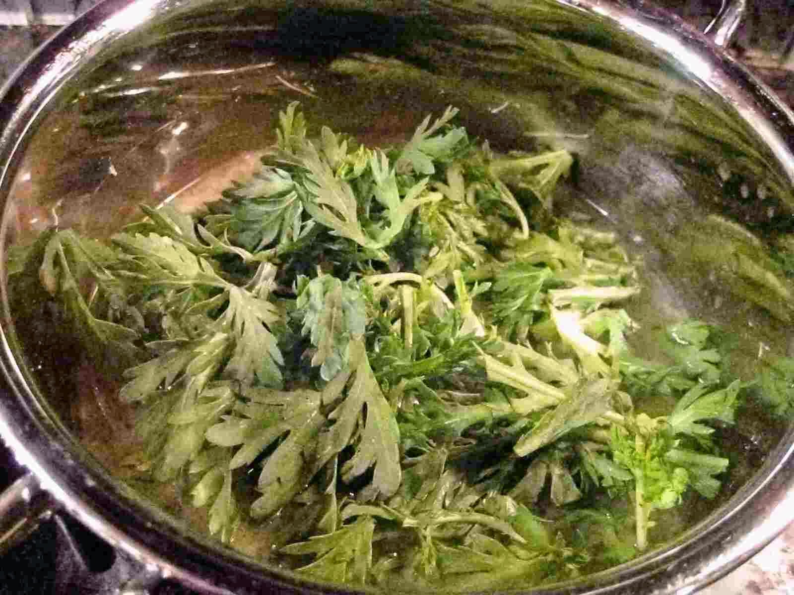 Recipes for Tom Gobo to shungiku no misoshiru / miso soup with burdock