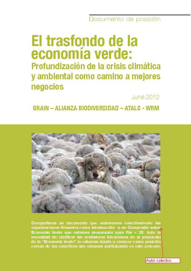  economía verde trasfondo