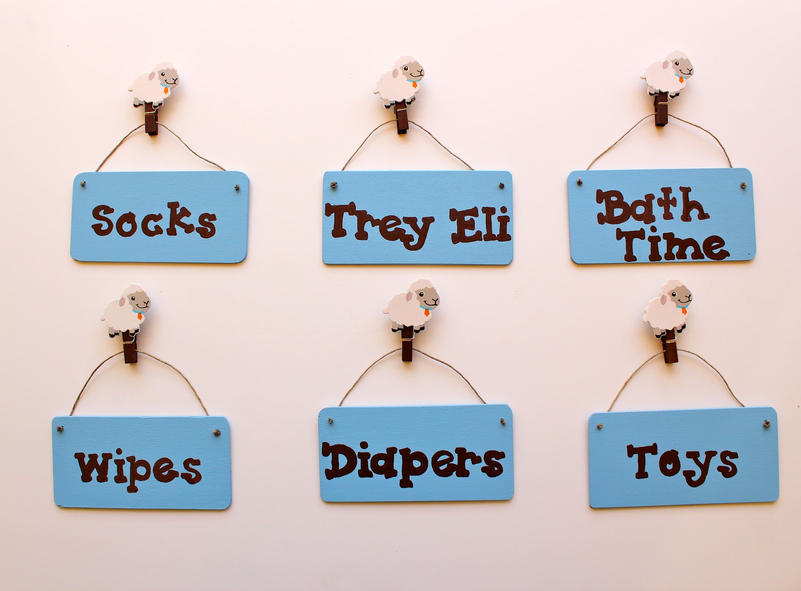 DecorativeLabels by Deniz Large Hanging Basket Labels