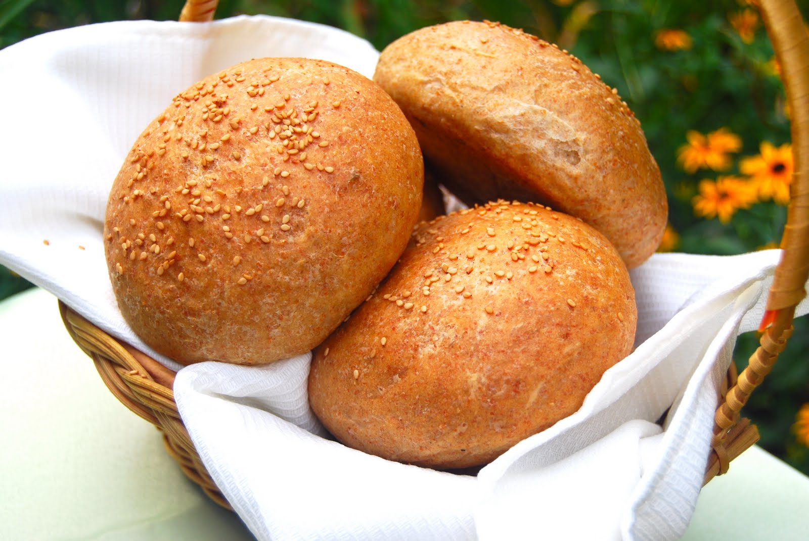 Whole Wheat Burger Buns Holy Cow! Vegan Bread Recipes