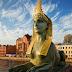 Quay with Sphinxes ,sphinx st petersburg