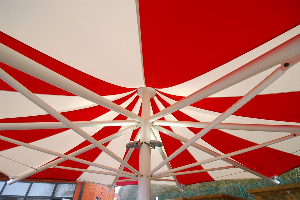 PVC HDPE Shade Structure