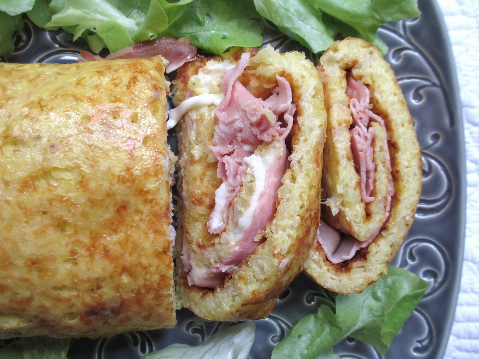 COOKING JULIA ROULÉ DE POMMES DE TERRE AU JAMBON ET À LA MOZZARELLA