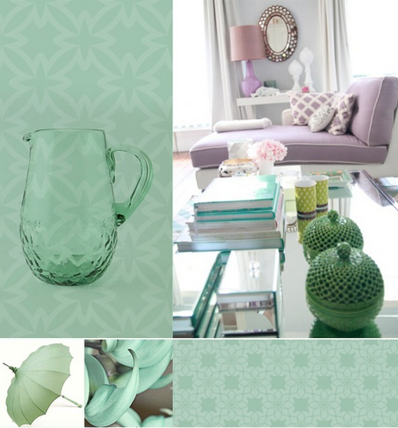 Silvia Home Decor Verde acinzentado!