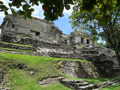 Part of the Northern Group at Palenque in Mexico
