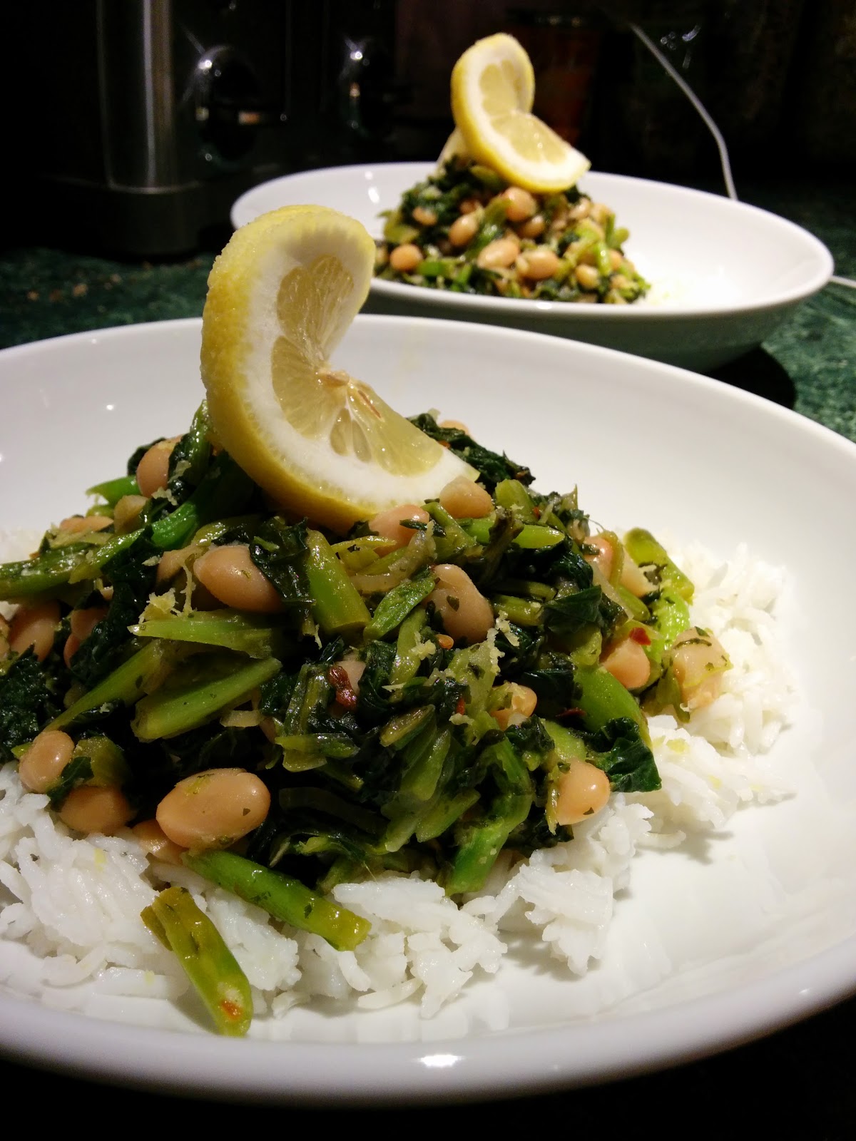 Rice, Beans, and Greens (Italianstyle!)