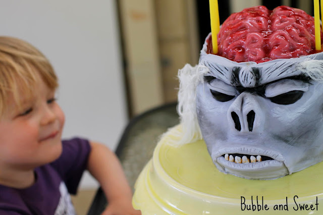 Jelly Filled Brain Cake Jelly Filled Brain Cake
