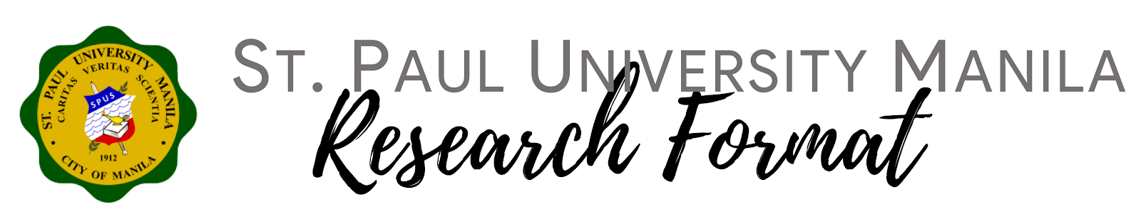 SPU Manila Research Format