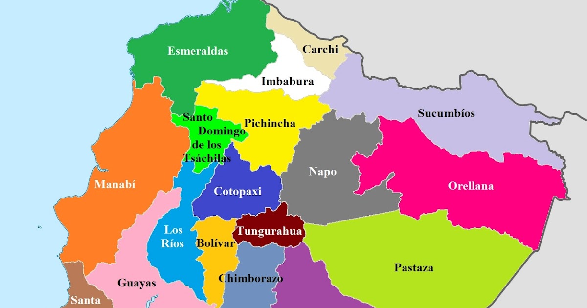 Mapas de Ecuador: Mapa del ecuador