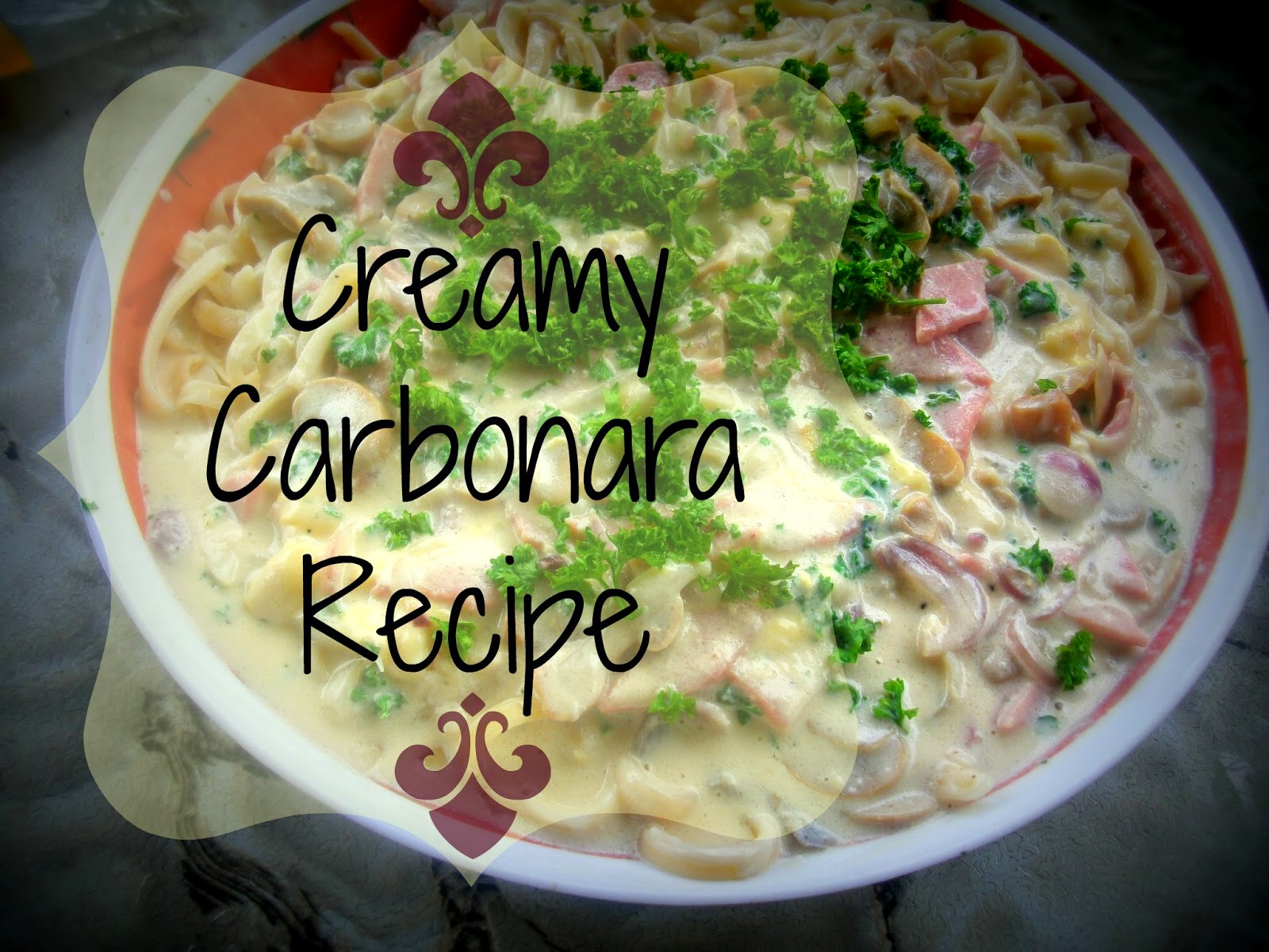 what does carbonara mean