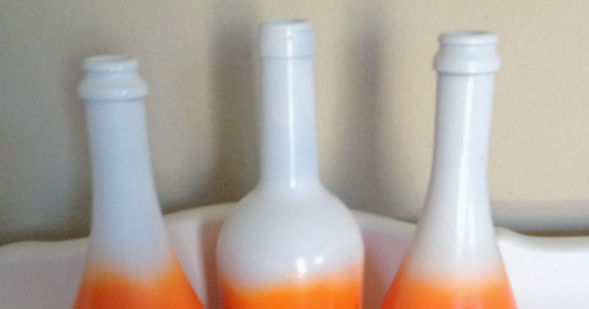 Champagne Thursdays Candy Corn Wine Bottles