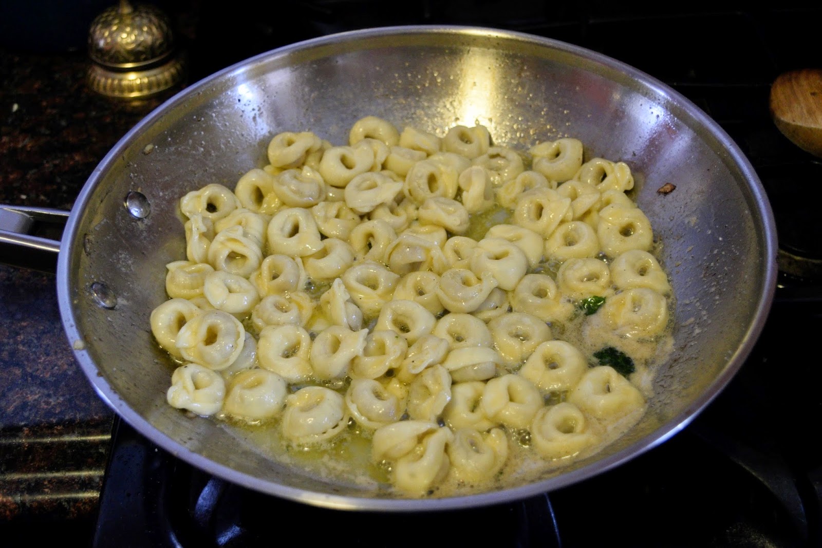Mushroom Tortellini in a Brown Butter & Sage Sauce The Kitchen Wife