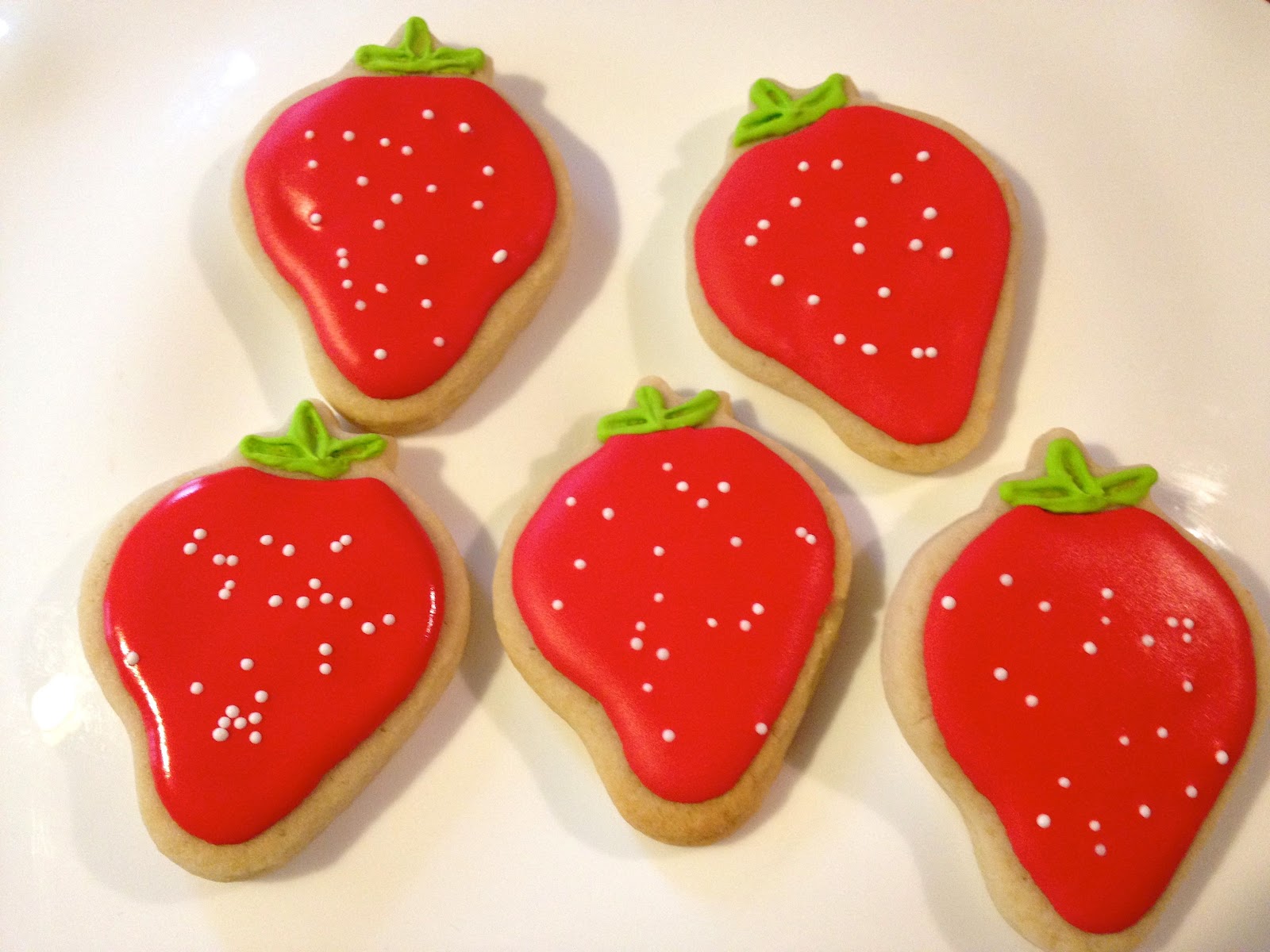 Heidi's Mix Strawberry Sugar Cookies
