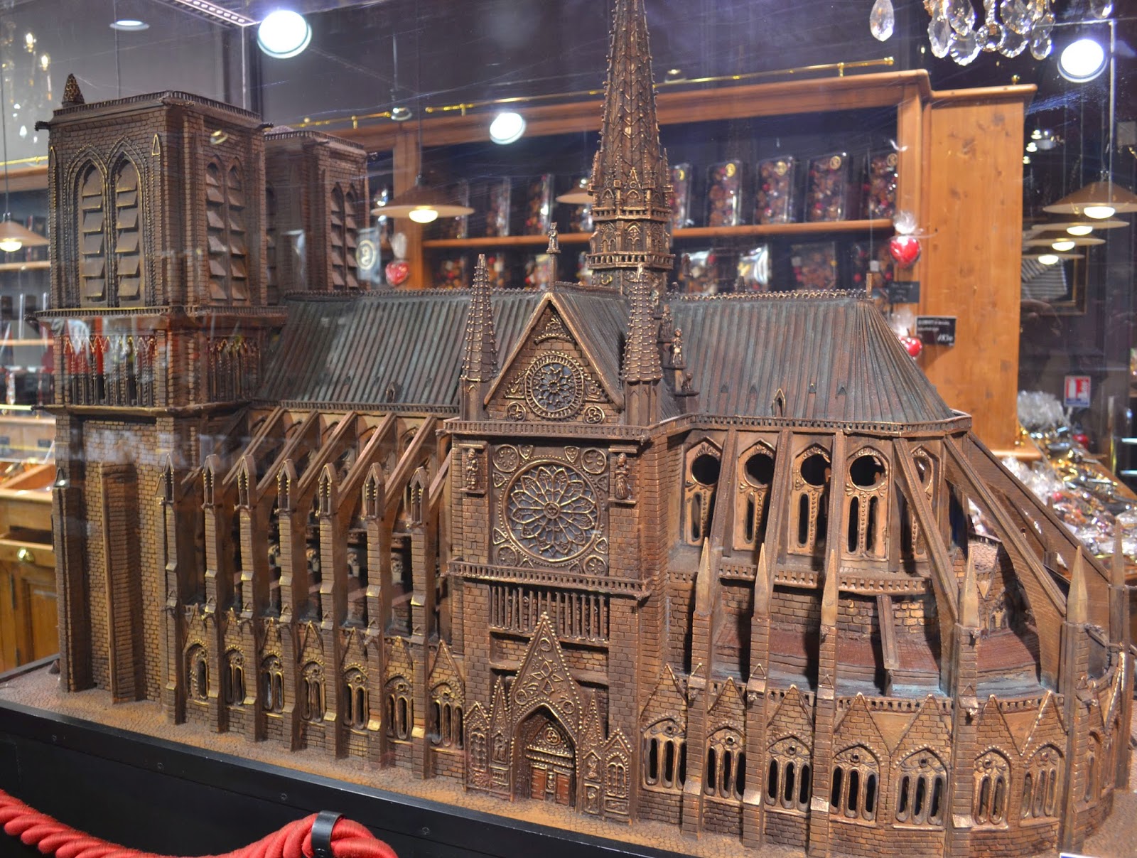 Notre Dame Paris in Chocolates